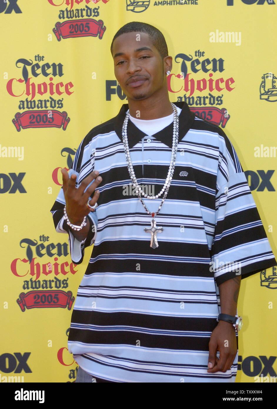 Chingy kommen im Jahr 2005 Teen Choice Awards August 14, 2005 an der Gibson Amphitheatre in Universal City, Kalifornien. (UPI Foto/Michael Tweed) Stockfoto