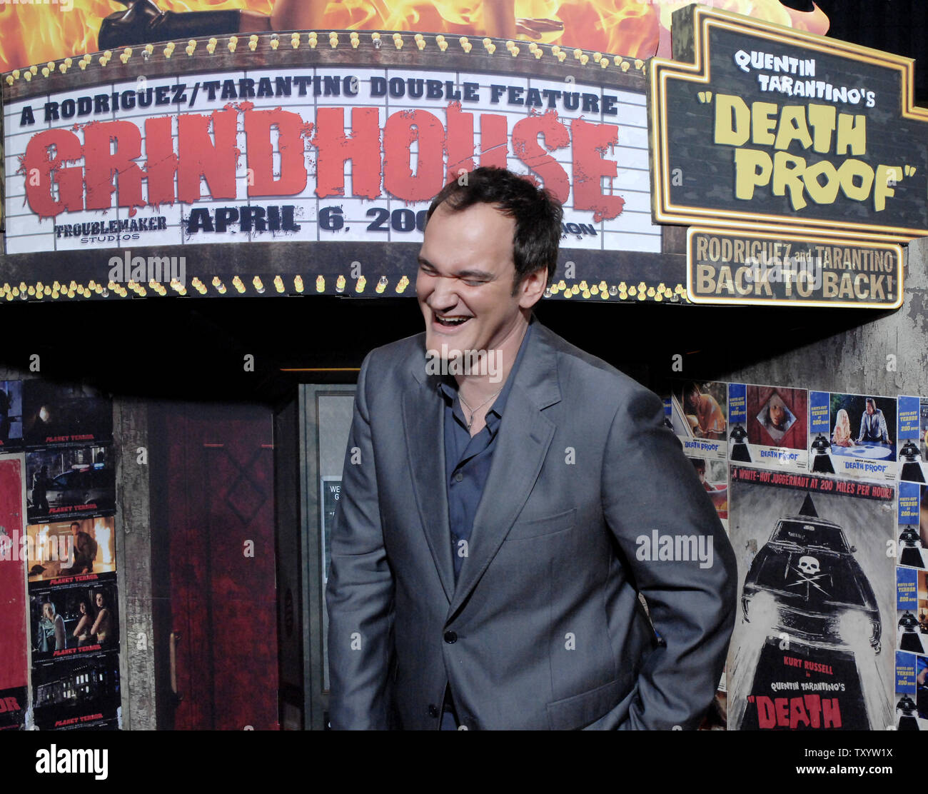 Regisseur Quentin Tarantino kommt für die Premiere der motion picture ...