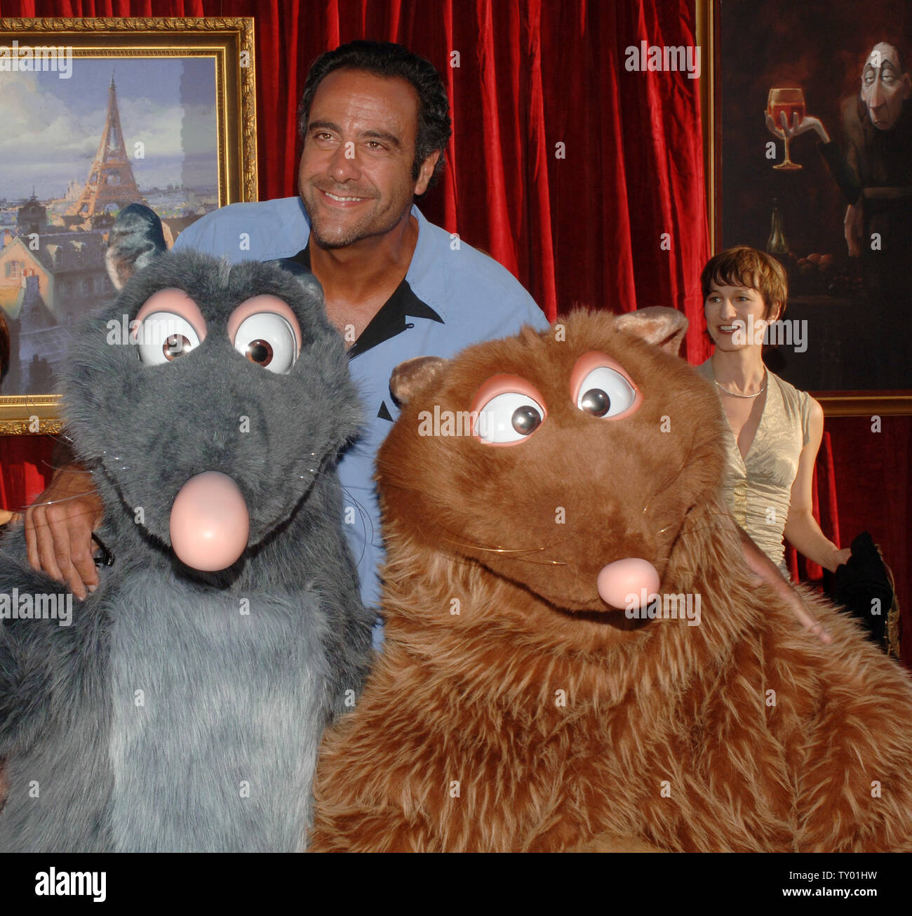 Schauspieler Brad Garrett, die Stimme von gusteau in die Pixar Animated