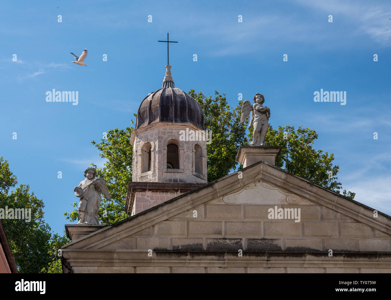 Kirche der Muttergottes der Gesundheit in der Altstadt von Zadar in Kroatien Stockfoto