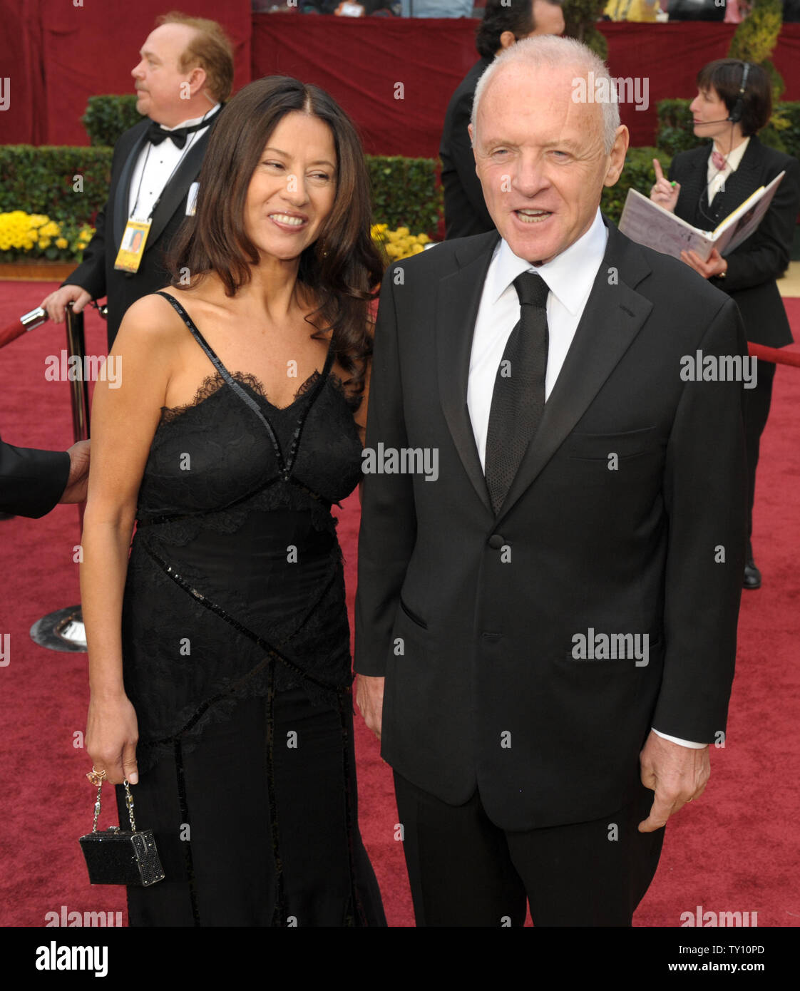 Sir Anthony Hopkins und seine Frau Stella Arroyave Ankommen an der 81st