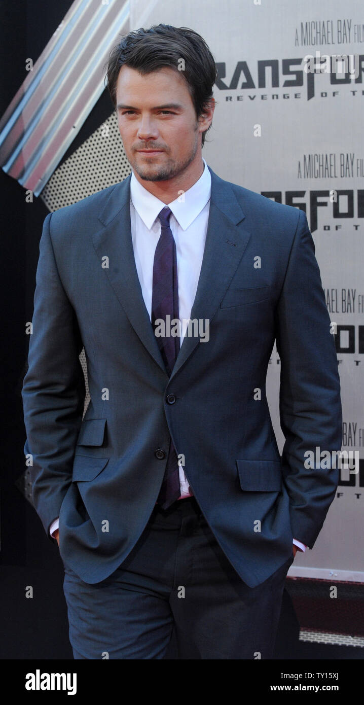 Schauspieler Josh Duhamel, die Sterne in der Sci-fi-Film "Transformers - Die Rache" besucht die Premiere des Films in Los Angeles am 22. Juni 2009. (UPI Foto/Jim Ruymen) Stockfoto