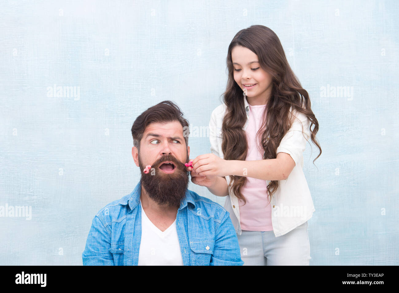 Child Hair Hairstyle Funny Stockfotos Child Hair Hairstyle