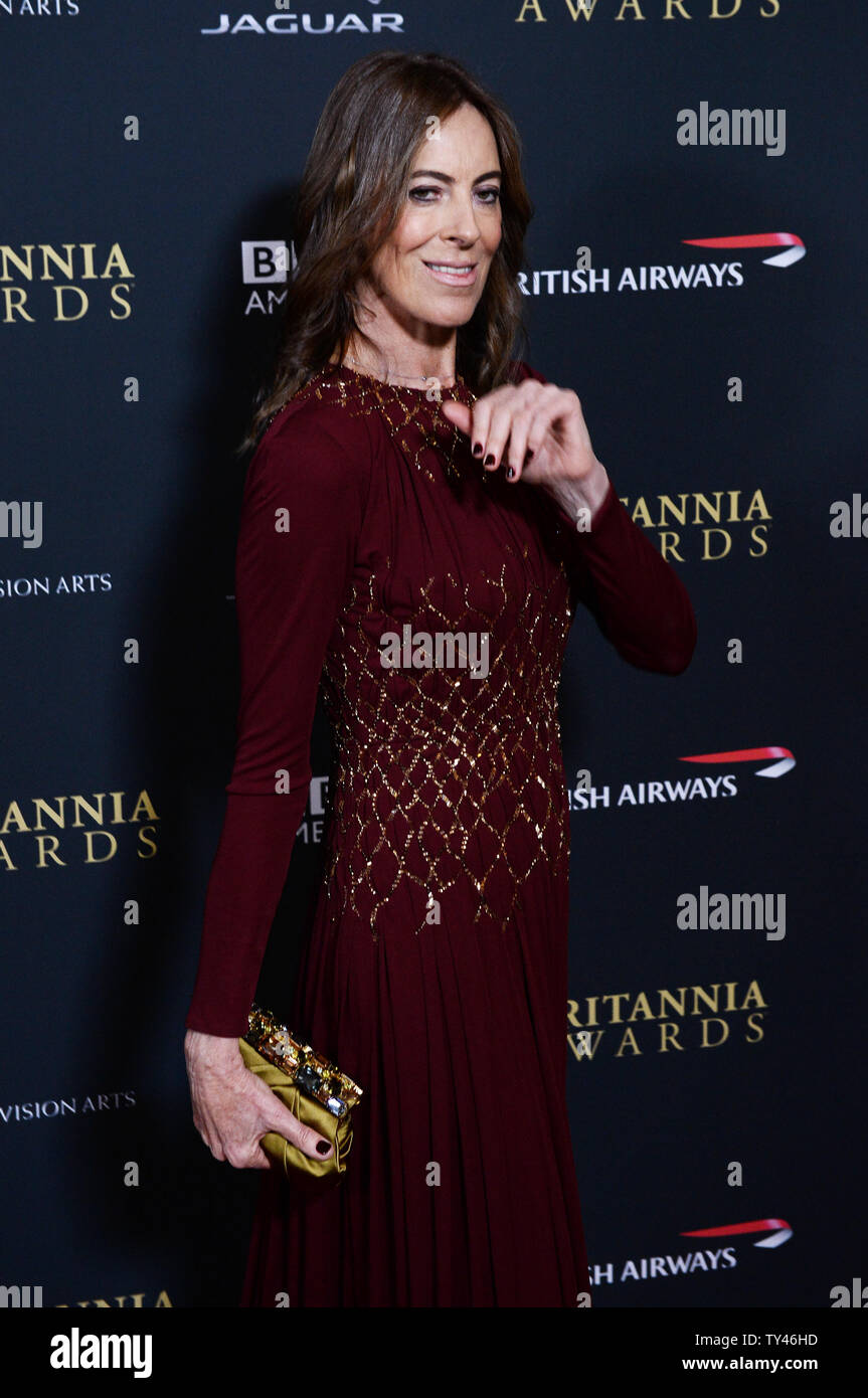 Regisseur Kathryn Bigelow besucht die BAFTA-LA Britannia Awards im Beverly Hilton Hotel in Beverly Hills, Kalifornien am 9. November 2013. Die Erlöse aus der Gala Support Education, Gelehrsamkeit, Community Outreach und Archivierung Projekte. UPI/Jim Ruymen Stockfoto