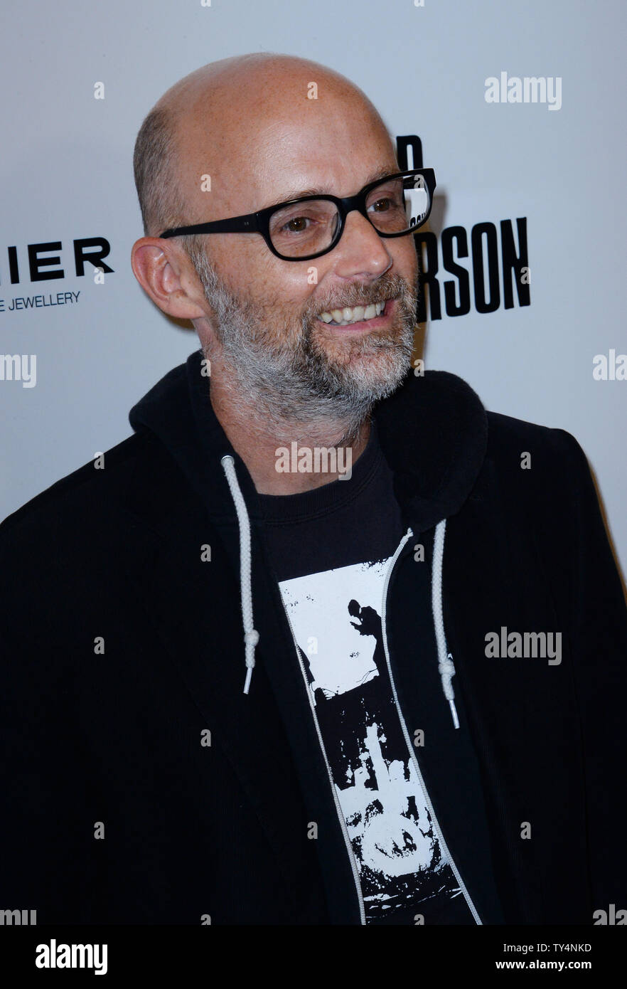 Sänger Moby besucht die Premiere des Motion Picture romantischen Drama "dritte Person" an der Pickford Center für Motion Picture Studio/Linwood Dunn Theater in Hollywood" in Los Angeles am 9. Juni 2014. "Dritte Person" erzählt die Verriegelung Geschichten von Liebe, Leidenschaft, Vertrauen und Verrat, die drei Paare in drei Städte: Rom, Paris und New York. Wpv/Jim Ruymen Stockfoto