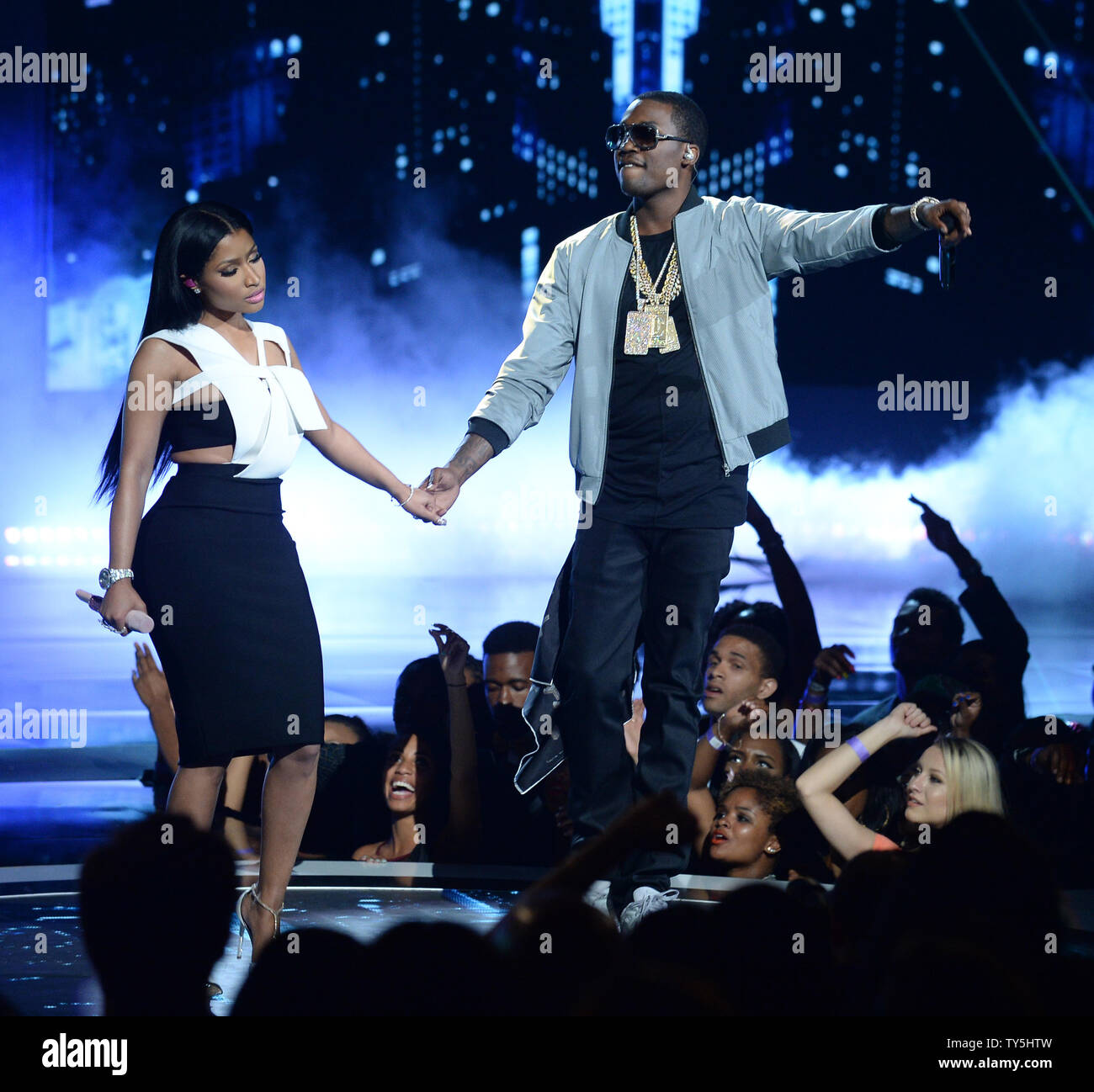 Meek Mill And Nicki Minaj Stockfotos Und Bilder Kaufen Alamy