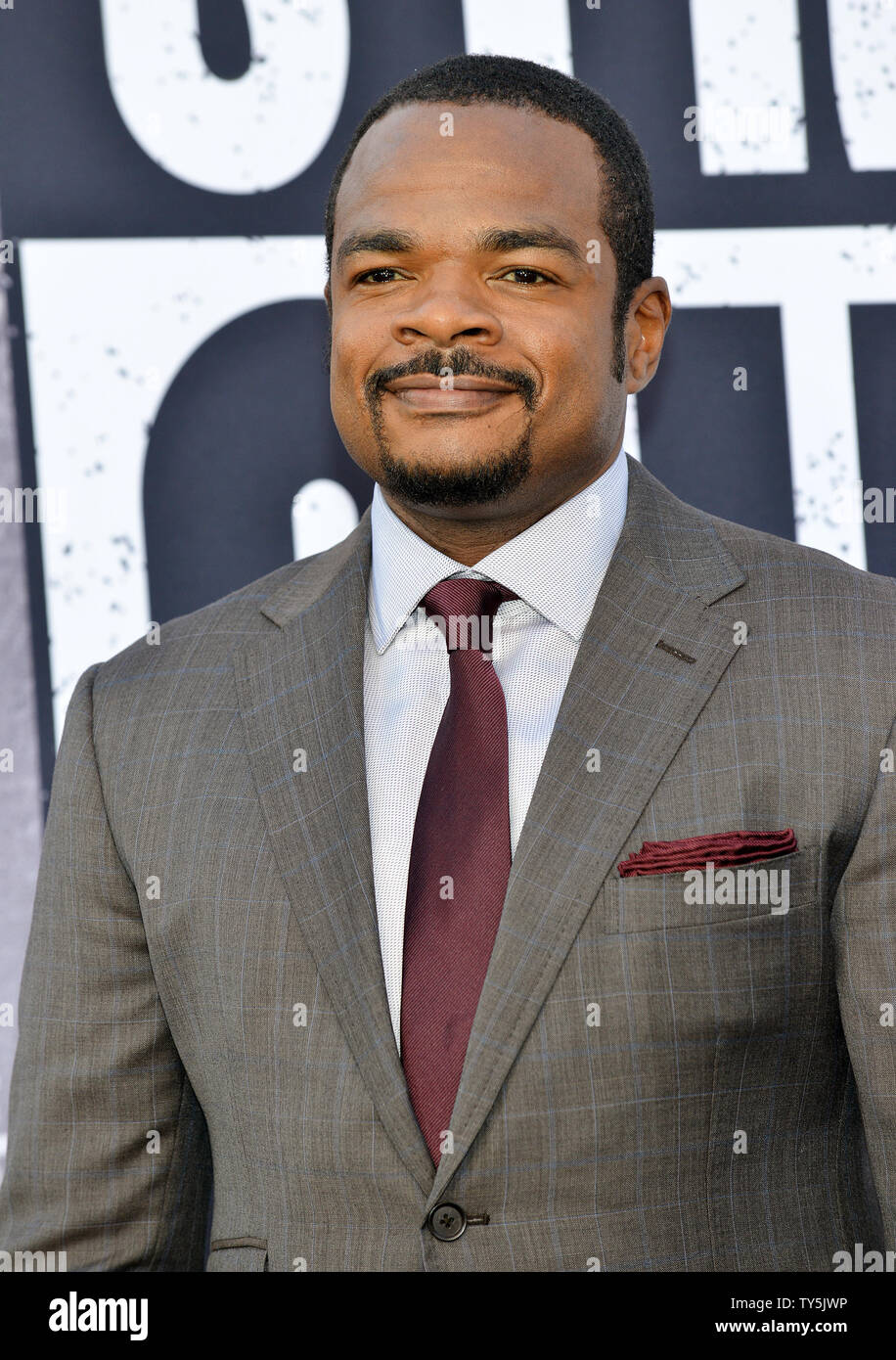 Direktor f. Gary Gray besucht die Premiere des N.W.A. motion picture biopic "Straight Outta Compton" bei Microsoft Theater in Los Angeles am 10. August 2015. Handlung: Die Gruppe NWA aus den Straßen von Compton, Kalifornien in der Mitte der 80er Jahre ergibt sich s und revolutioniert Hip-Hop-Kultur mit ihrer Musik und Geschichten über das Leben in der Haube. Foto von Christine Kauen/UPI Stockfoto