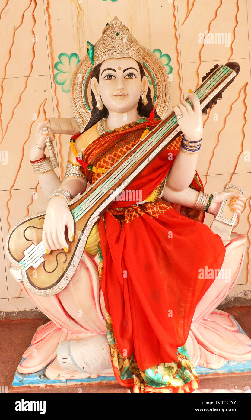 Hind Gottheit: Lord Shiva, Rama, Krishna, Durga, neun Gottheit Stockfoto