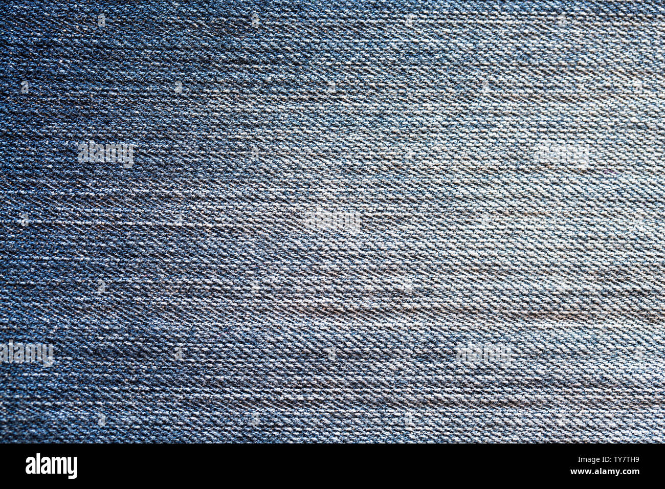 Blaue Jeans Textur Hintergrund Stockfoto