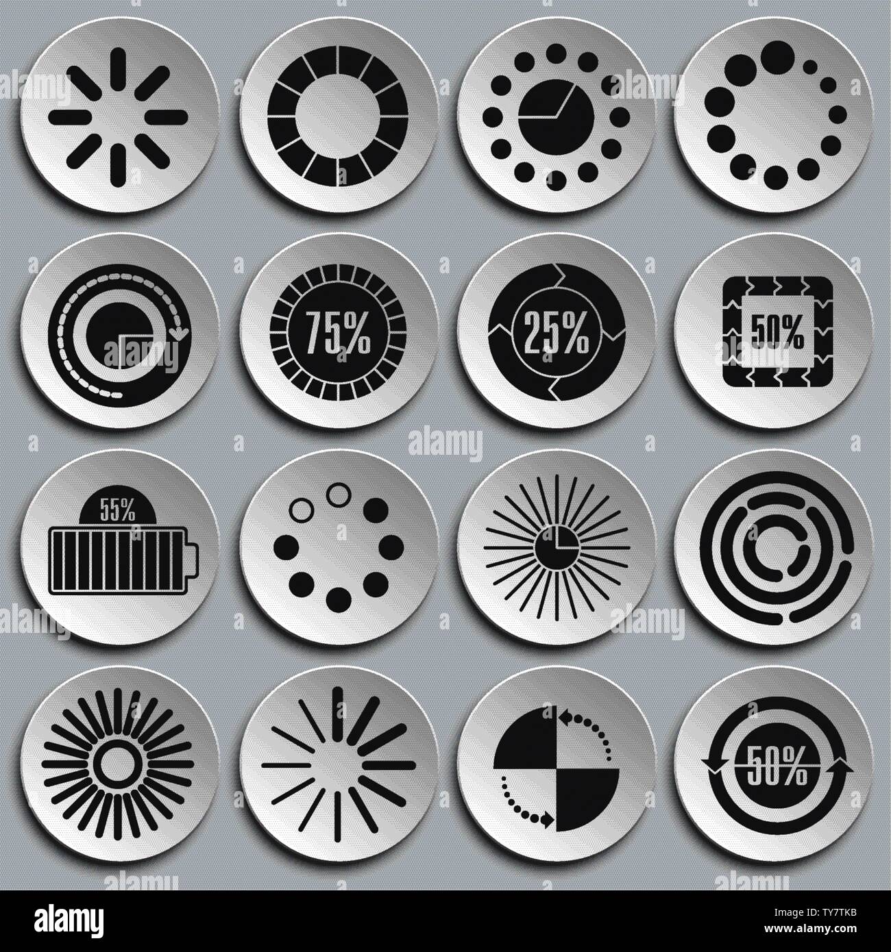 Frachtbrief ähnliche Symbole auf dem Hintergrund für Grafik- und Webdesign. Einfache Abbildung. Internet Konzept Symbol für Website Taste oder mobile App. Stock Vektor