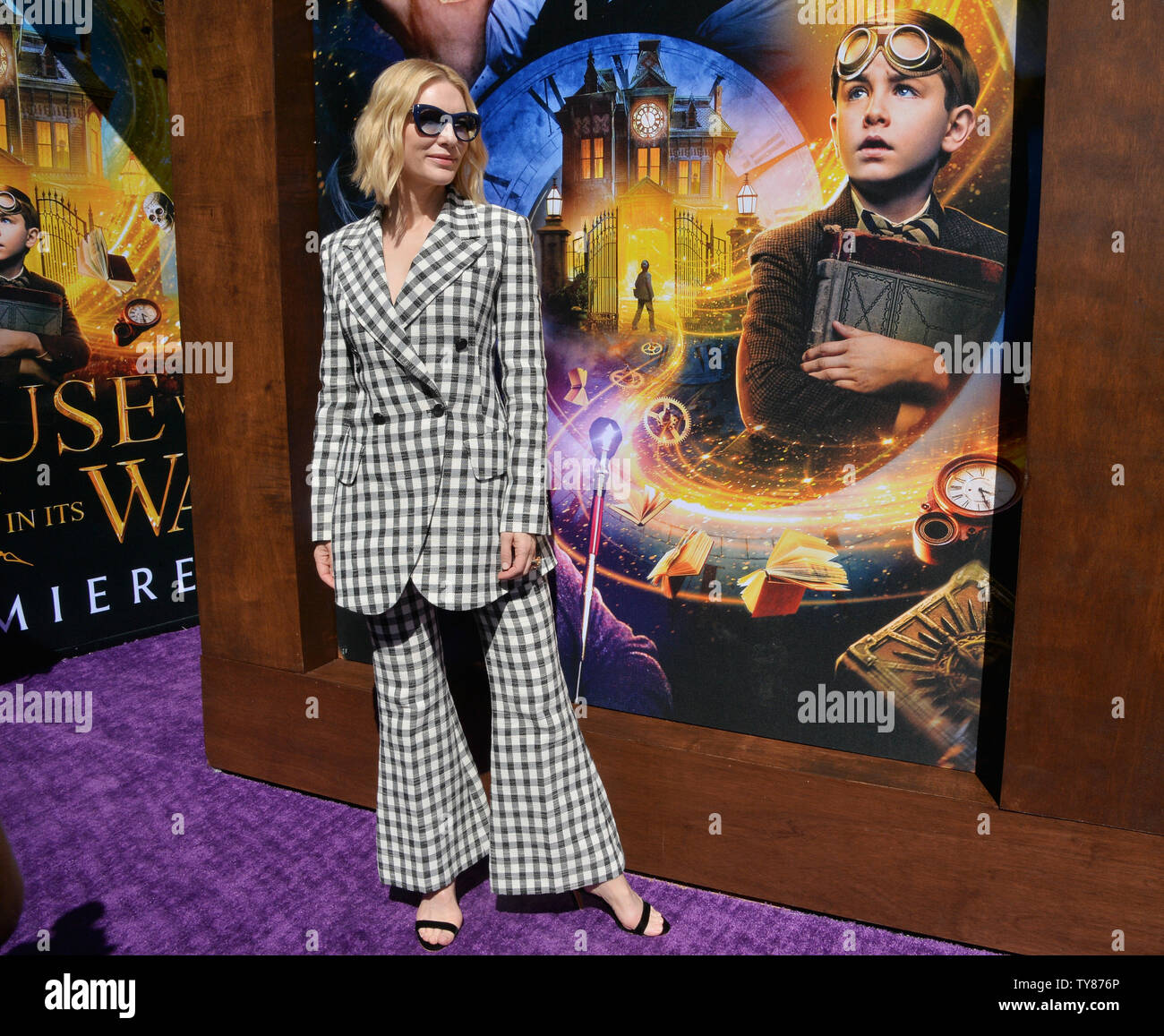 Warf Mitglied Cate Blanchett besucht die Premiere des sci-fi-film Komödie und Thriller' das Haus mit einer Uhr in seinen Mauern' an der TCL Chinese Theatre in Hollywood" in Los Angeles am 16. September 2018. Der Film erzählt die Geschichte eines jungen Waisen namens Lewis Barnavelt (Jack Black), der Aids seine magische Onkel bei der Suche nach einer Uhr mit der Macht über das Ende der Welt zu bringen. Foto von Jim Ruymen/UPI Stockfoto