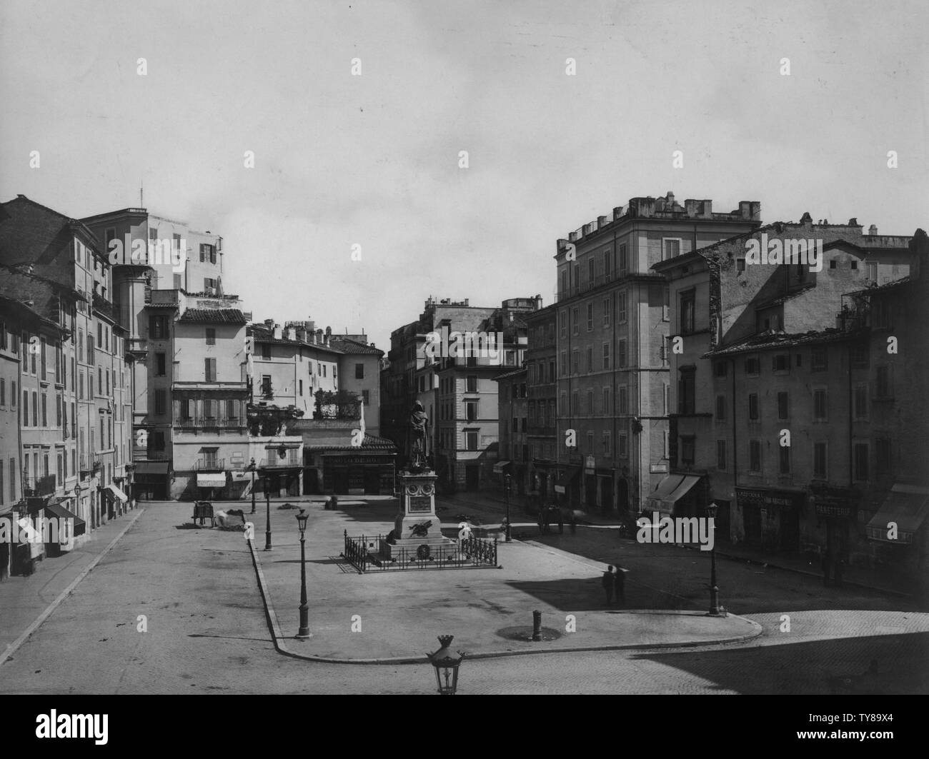 Rom, Campo de' Fiori, 1910-20 Stockfoto