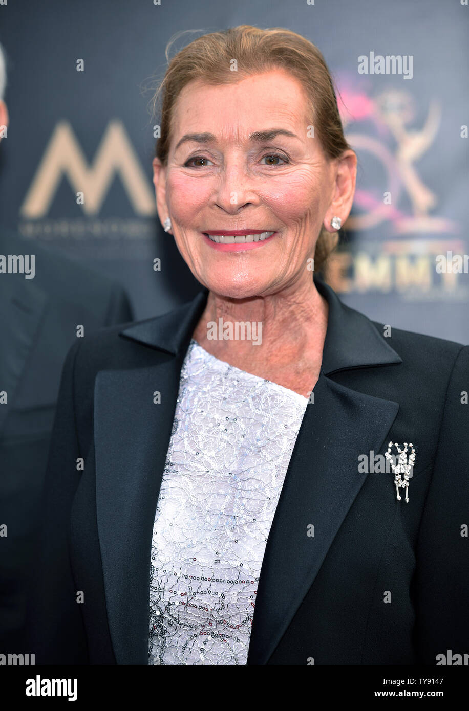 Richter Judy Sheindlin kommt auf dem roten Teppich auf der 46. jährlichen Daytime Emmy Awards am Pasadena Civic Auditorium in Pasadena, Kalifornien am 5. Mai 2019 statt. Foto von Chris Kauen/UPI Stockfoto