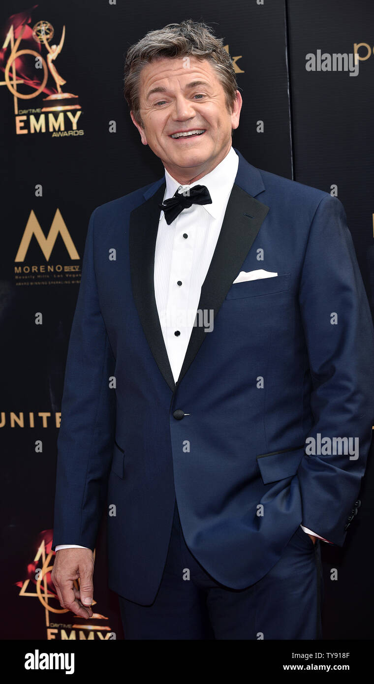 John Michael Higgins kommt auf den roten Teppich für die 46. jährlichen Daytime Emmy Awards am Pasadena Civic Auditorium in Pasadena, Kalifornien am 5. Mai 2019 statt. Foto von Chris Kauen/UPI Stockfoto