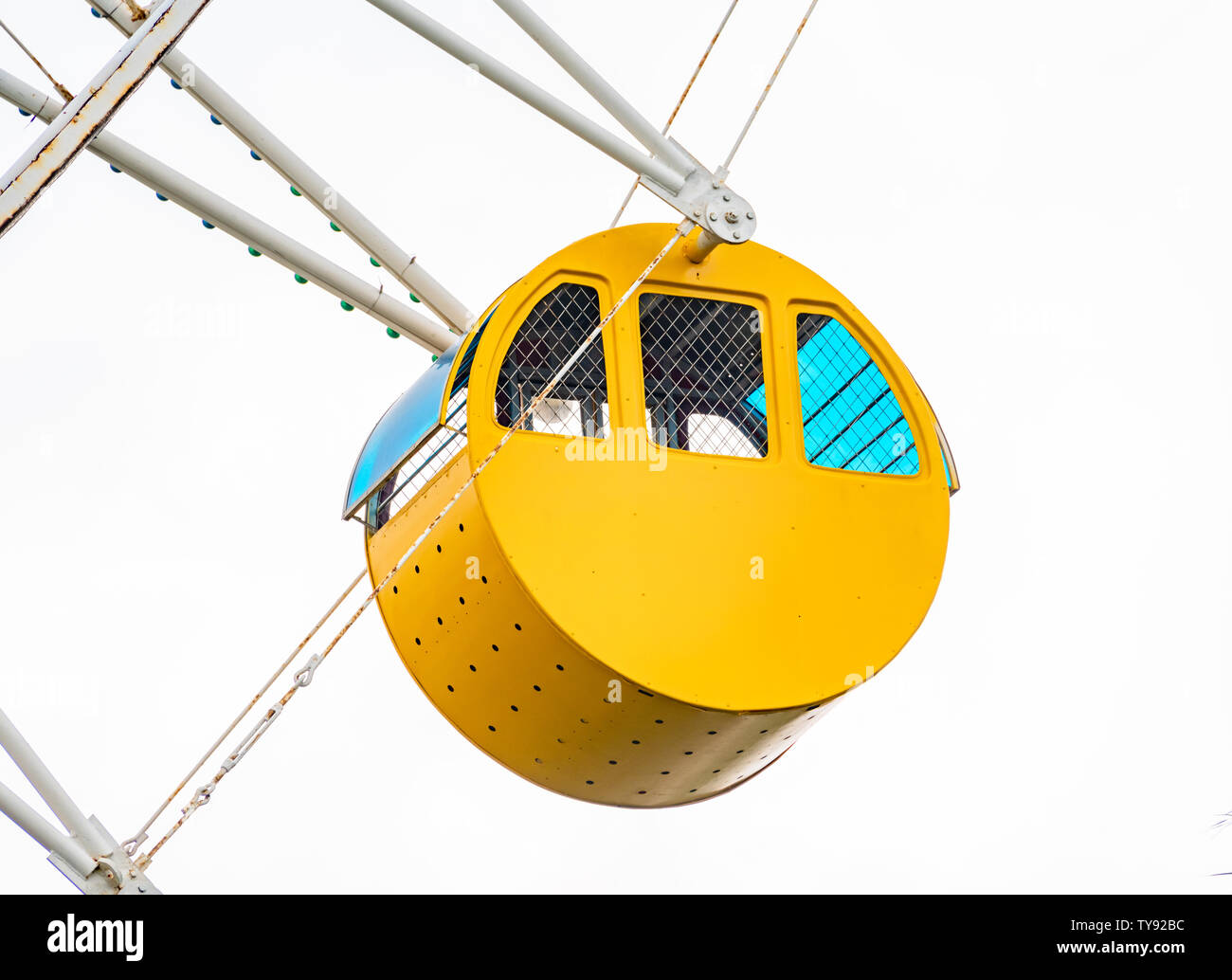 Riesenrad in Zhanjiang Seaside Park Stockfoto