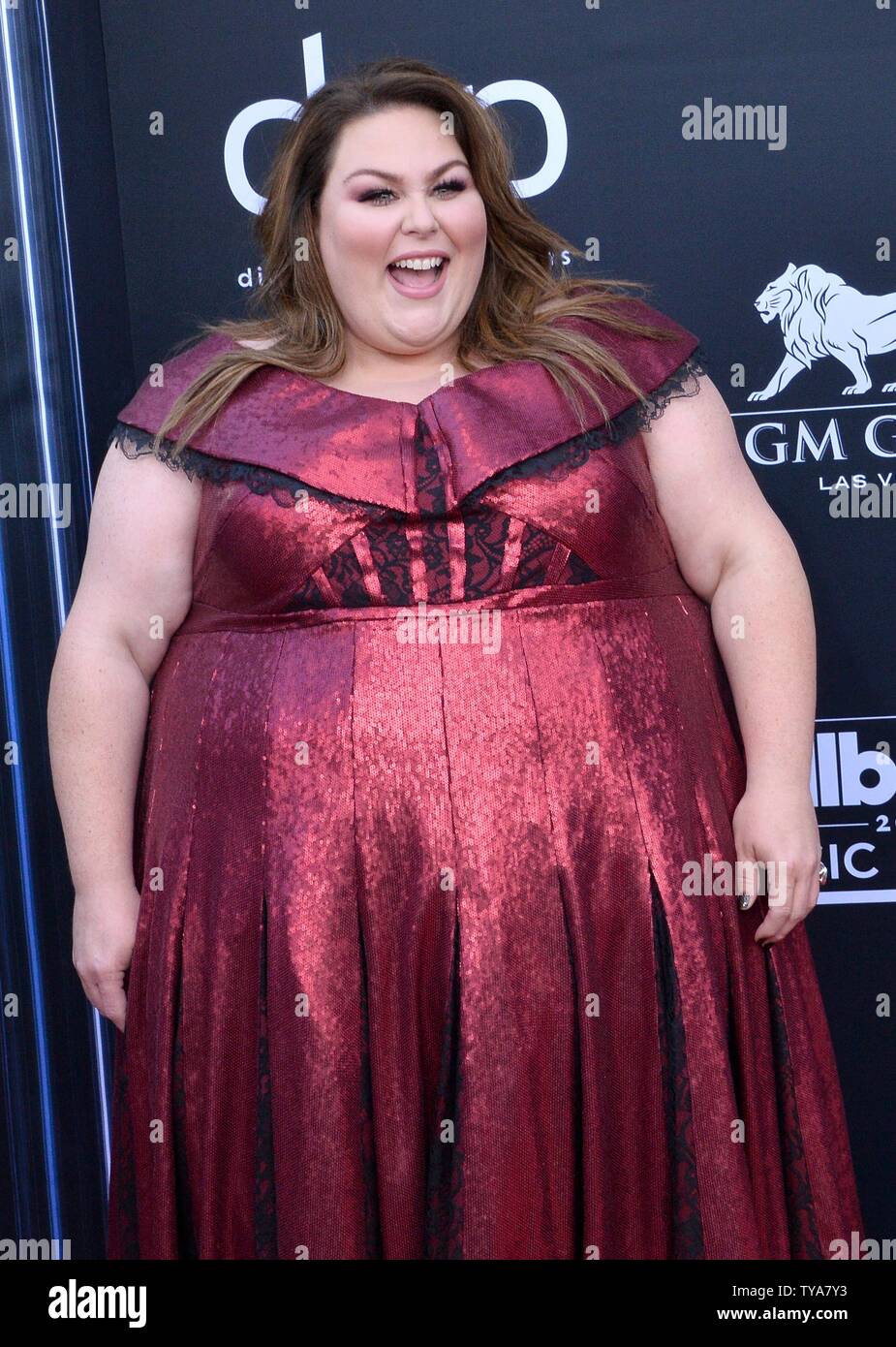 Chrissy Metz kommt für die 2019 Billboard Music Awards im MGM Grand Garden Arena in Las Vegas, Nevada am 1. Mai 2019. Foto von Jim Ruymen/UPI Stockfoto