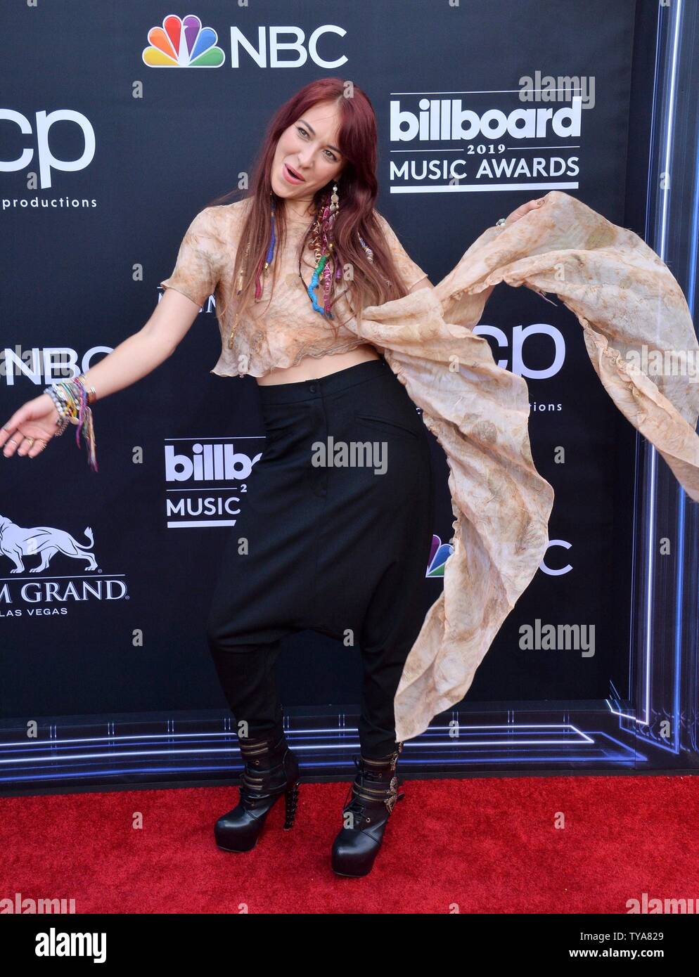 Lauren Daigle kommt für die 2019 Billboard Music Awards im MGM Grand Garden Arena in Las Vegas, Nevada am 1. Mai 2019. Foto von Jim Ruymen/UPI Stockfoto