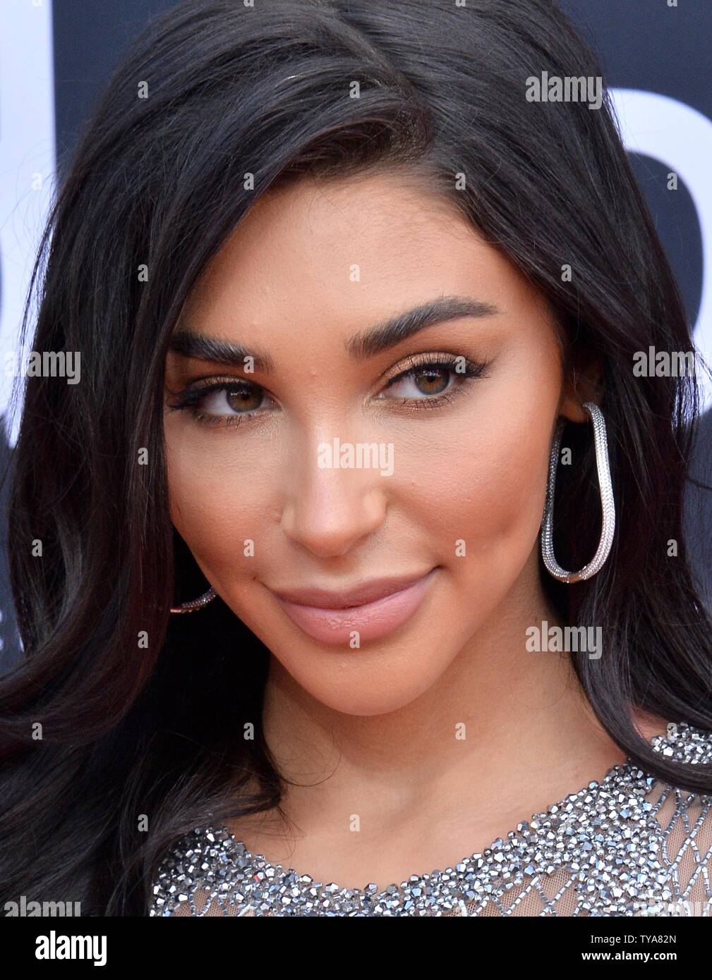 Chantel Jeffries kommt für die 2019 Billboard Music Awards im MGM Grand Garden Arena in Las Vegas, Nevada am 1. Mai 2019. Foto von Jim Ruymen/UPI Stockfoto