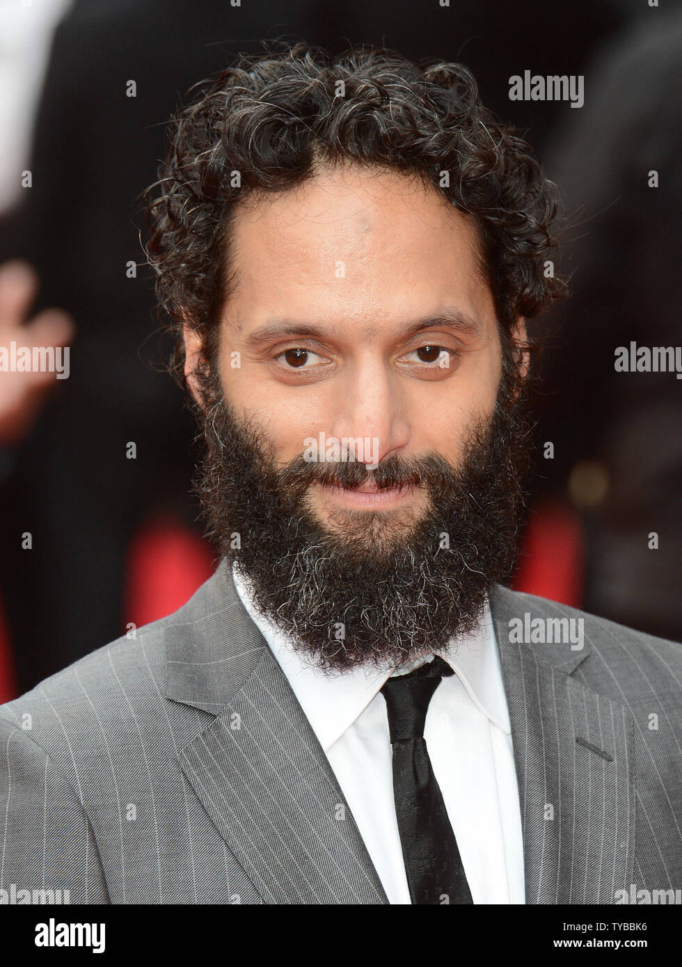 Amerikanische Schauspieler Jason Mantzoukas besucht die Weltpremiere von "Der Diktator" in der Royal Festival Hall in London am 10. Mai 2012. UPI/Paul Treadway Stockfoto