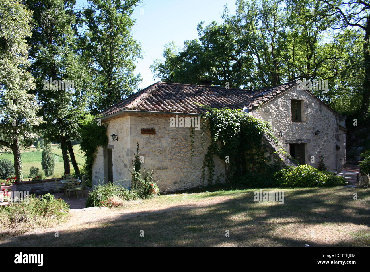 Frankreich Ferienhaus Stockfoto