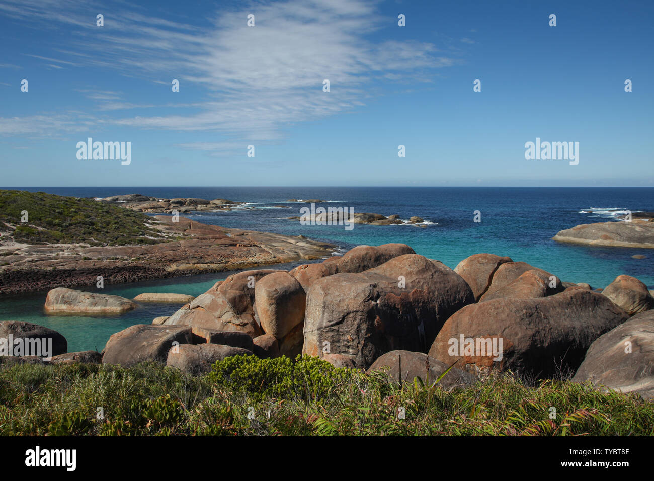 Die Elephant Rocks in William Bay National Park, Dänemark, Western Australia Stockfoto