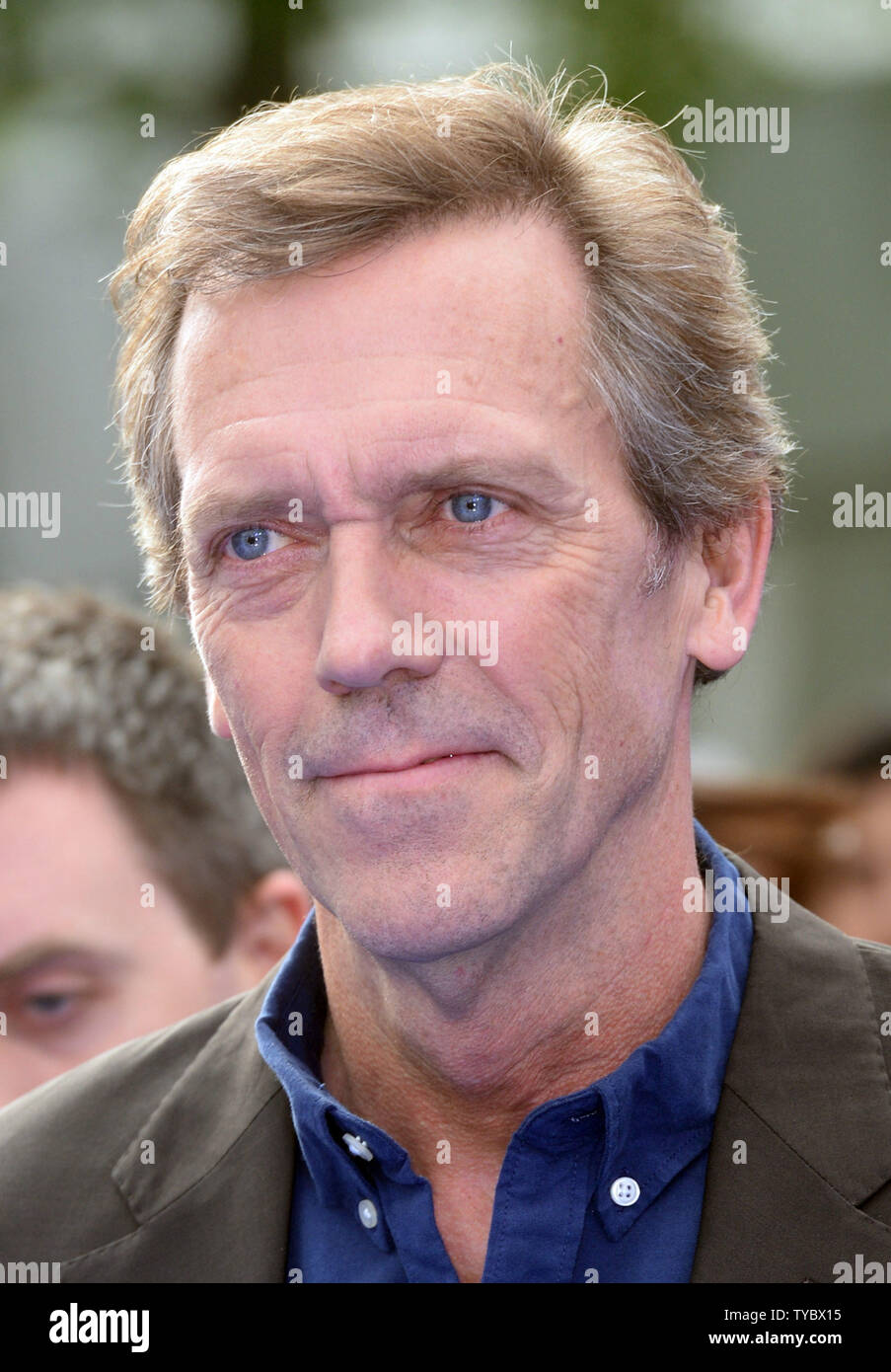 Englisch Schauspieler Hugh Laurie besucht die Europäische Premiere von "tomorrowland: eine Welt jenseits' im Odeon Leicester Square in London am 17. Mai 2015. Foto von Paul Treadway/UPI Stockfoto