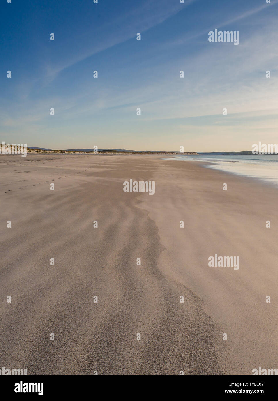 Clachan Sands, North Uist, Na H-eileanan der Iar Stockfoto