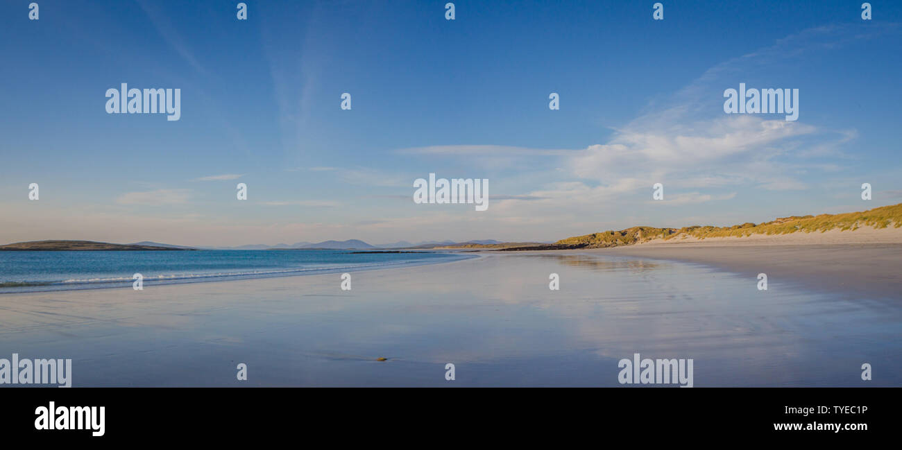 Clachan Sands, North Uist, Na H-eileanan der Iar Stockfoto