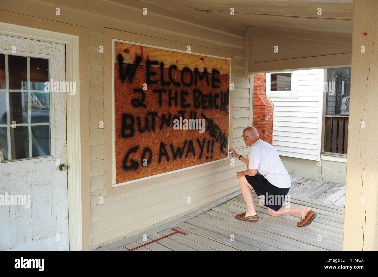 Rick Schlaefer Ein Bewohner Von Atlantic Beach North