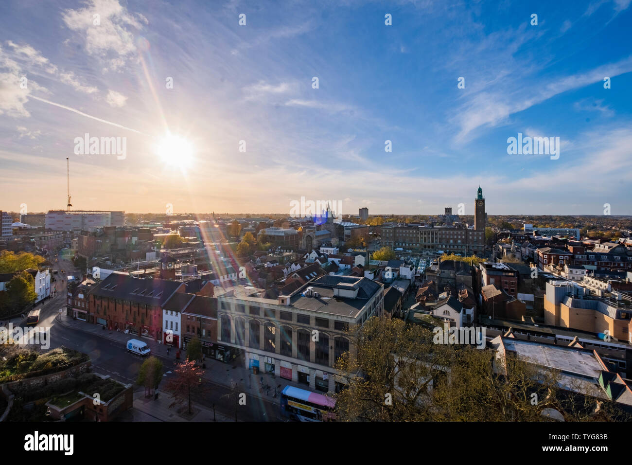 Norwich City Stockfoto