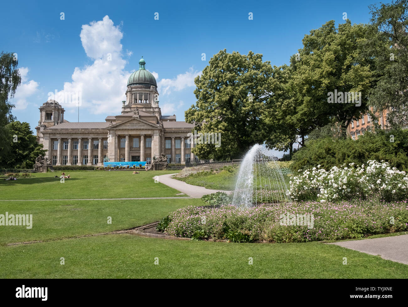Planten un Blomen (Pflanzen und Blumen) Park und Garten, mit