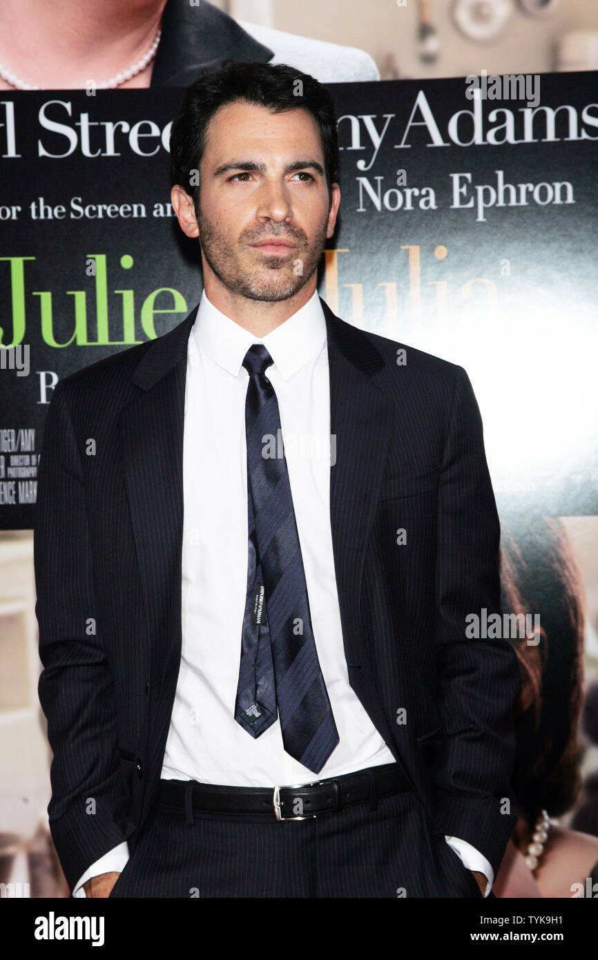 Chris Messina kommt für die Premiere von 'Julie & Julia' an der Ziegfeld Theater in New York am 30. Juli 2009. (UPI Foto/Laura Cavanaugh) Stockfoto
