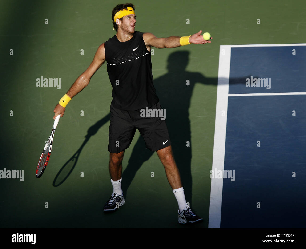 Roger Federer us Open Stadium Stockfotos und -bilder Kaufen - Alamy