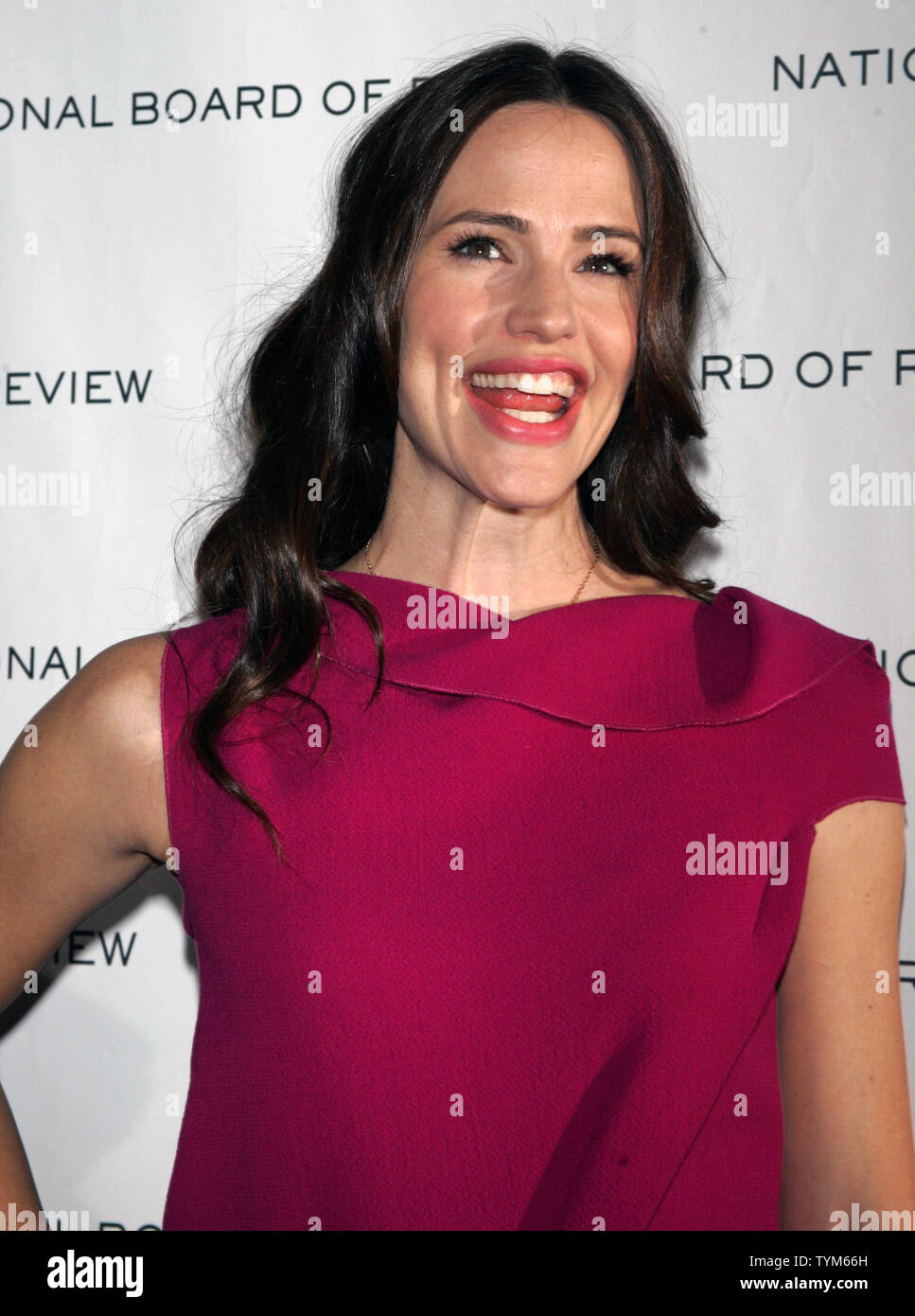 Jennifer Garner kommt für die nationale Überprüfung der Motion Pictures Awards Gala in Cipriani in New York am 11. Januar 2011. UPI/Laura Cavanaugh Stockfoto