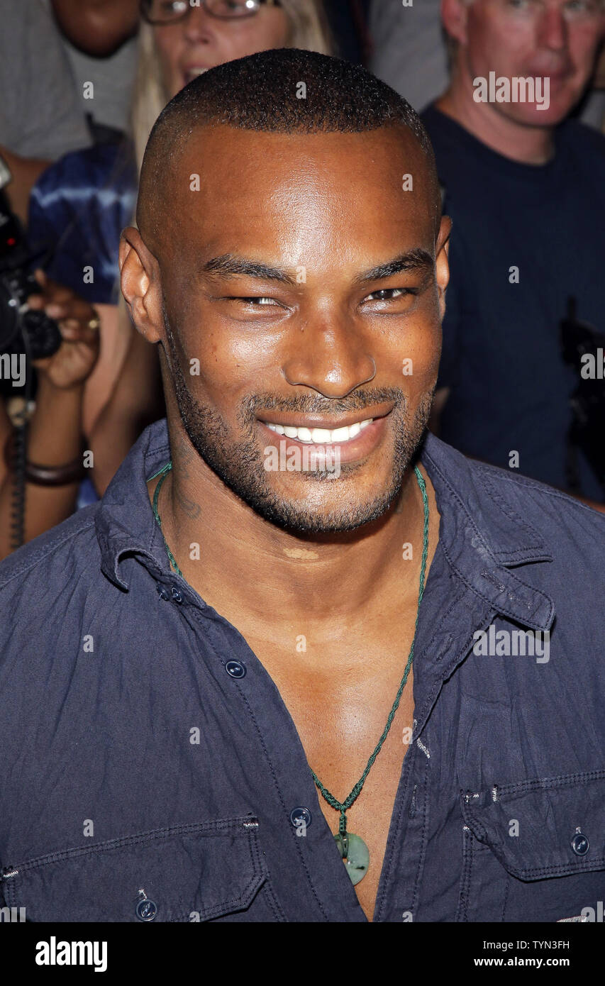 Tyson Beckford kommt an eine spezielle New York Screening von Universal Pictures avages' an der SVA-Theater in New York City am 27. Juni 2012. UPI/John angelillo Stockfoto
