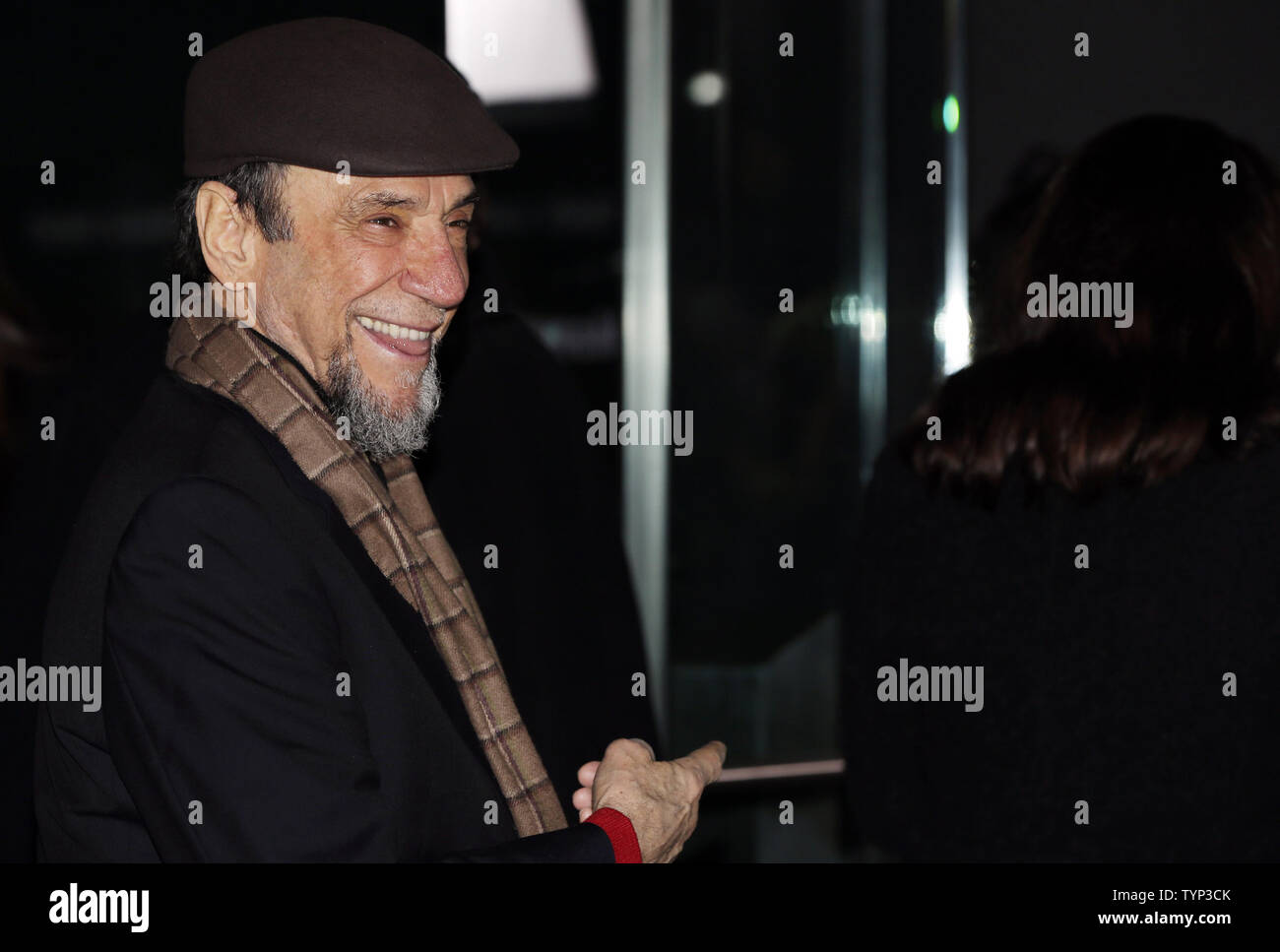 F. Murray Abraham kommt bei der Premiere von "Das Grand Hotel Budapest' in der Alice Tully Hall in New York City am 26. Februar 2014. UPI/John angelillo Stockfoto