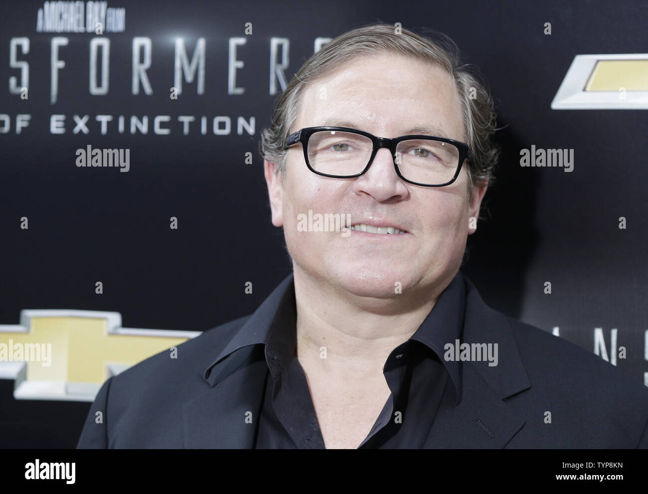 Lorenzo Di Bonaventura kommt auf dem roten Teppich an der New York Premiere von "Transformers: Alter vom Aussterben bedroht' im Ziegfeld Theatre in New York City am 25. Juni 2014. UPI/John angelillo Stockfoto