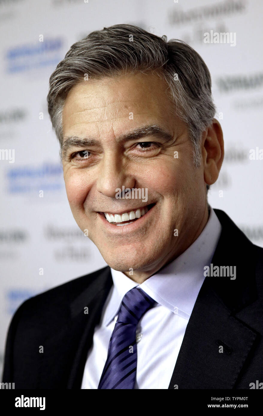 George Clooney kommt auf dem roten Teppich an der SeriousFun Kinder Netzwerk' ein Abend von SeriousFun feiert das Vermächtnis von Paul Newman, "Avery Fisher Hall im Lincoln Center in New York City am 2. März 2015. Foto von John angelillo/UPI Stockfoto