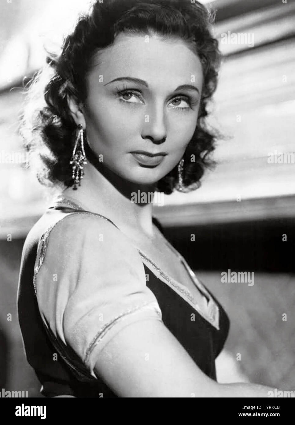 GOOGIE WITHERS (1917-2011), anglo-indische Bühnen- und Filmschauspielerin Stockfoto