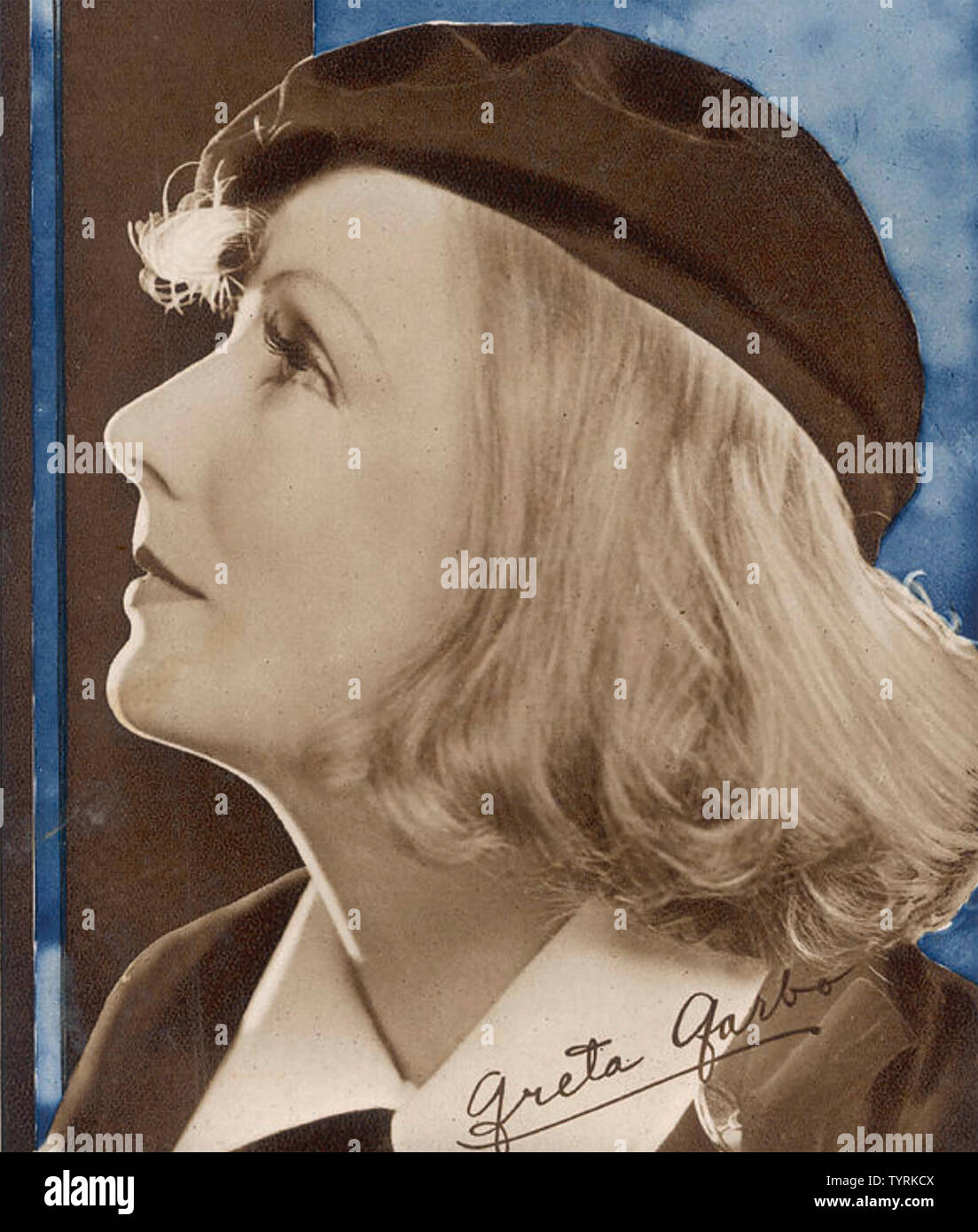GRETA GARBO (1905-1990) Swedish-American Schauspielerin Stockfoto
