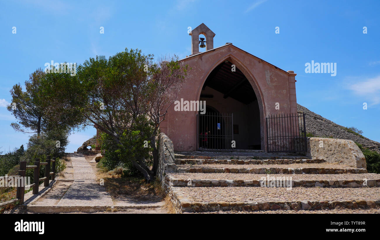 Notre Dame de la Garde Kapelle, La Ciotat, Bouches-du-Rhône, Frankreich Stockfoto