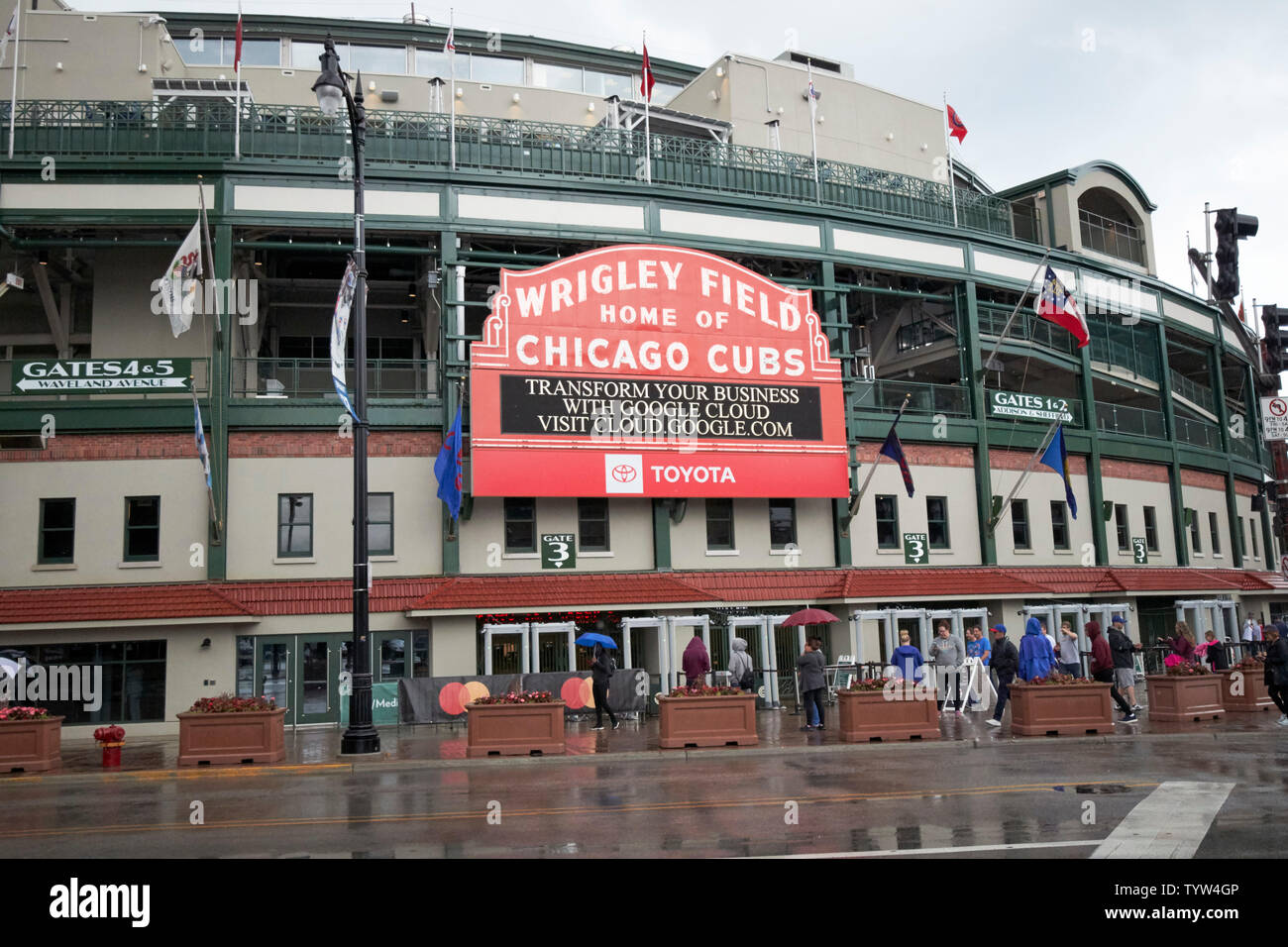 Chicago cubs stadion Fotos und Bildmaterial in hoher Auflösung Alamy