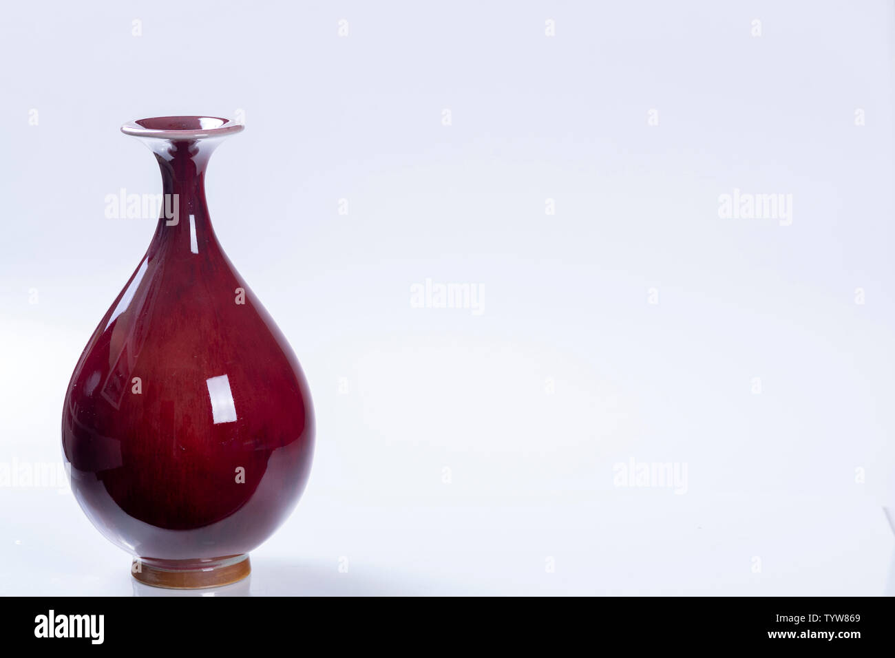 Jade Topf Frühling Flasche Stockfoto