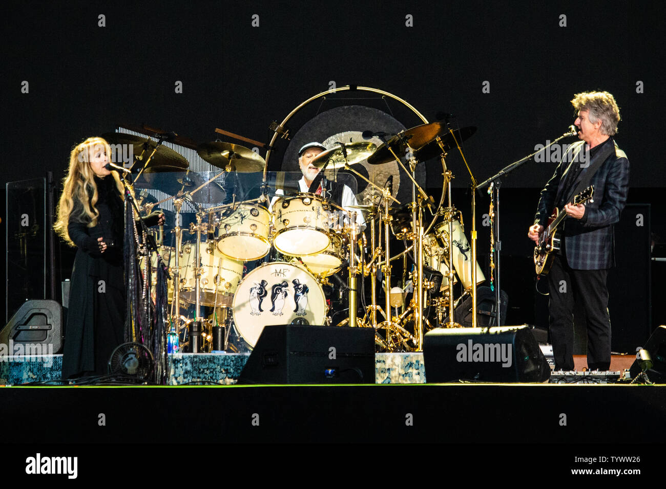 Landgraaf, Niederlande, 10. Juni 2019 Fleetwood Mac führt Live at Pinkpop Festival 2019 © Roberto Finizio / alamy Stockfoto