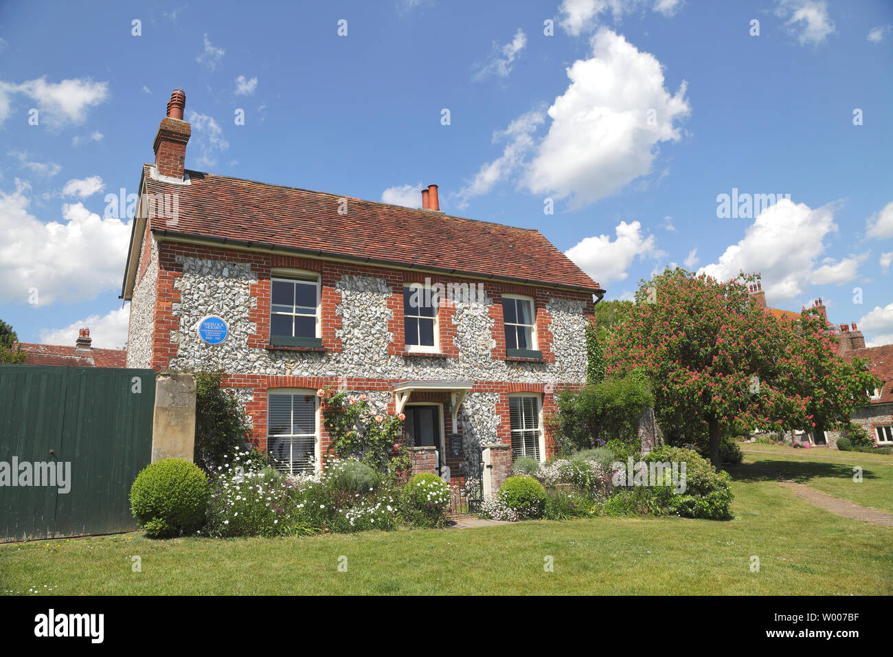 'Sherlock Holmes' fiktive Altenheim, East Dean, in der Nähe von Eastbourne auf der South Downs East Sussex, Großbritannien Stockfoto