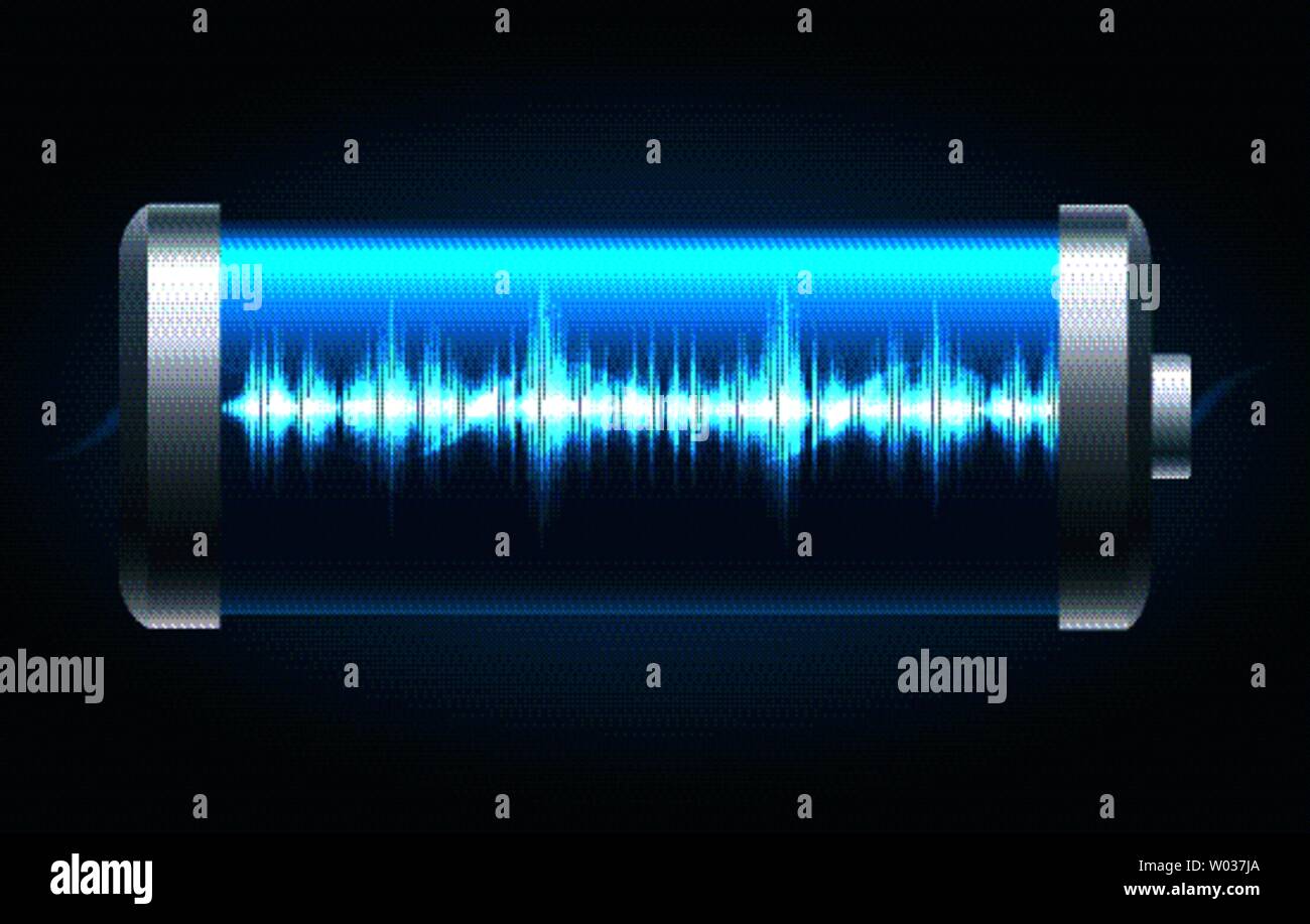 Batterie Voll Geladen Vektor Abbildung Bild 258227378 Alamy