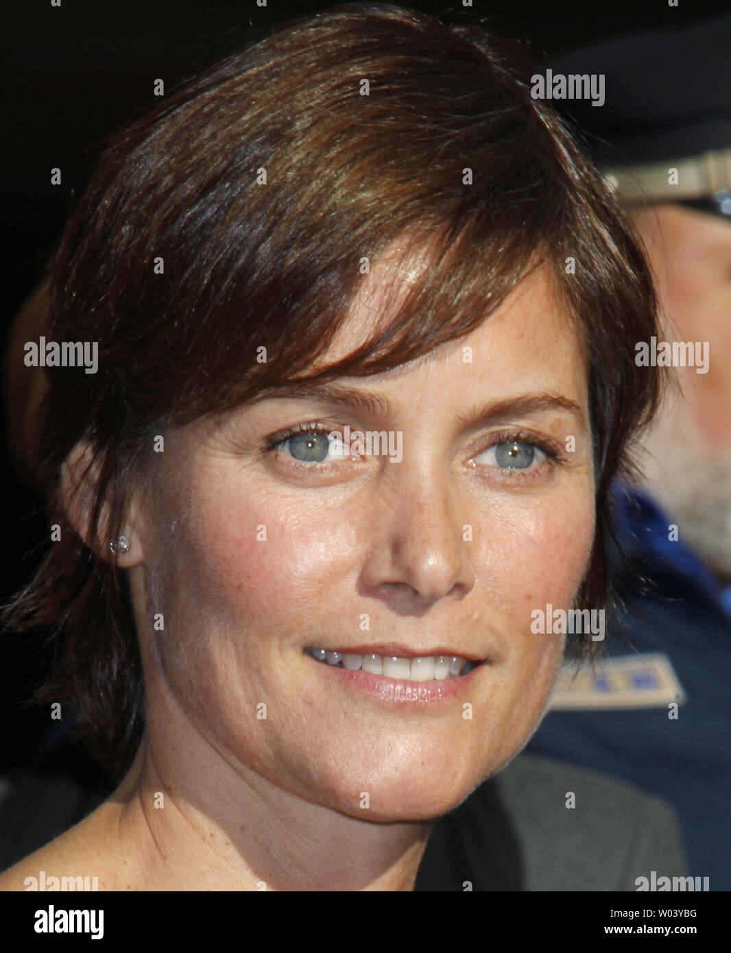 Carey Lowell kommt auf dem roten Teppich vor der Vorführung des Films "A Dog's Story' im 4. Rom International Film Festival in Rom am 16. Oktober 2009. UPI Foto/David Silpa Stockfoto
