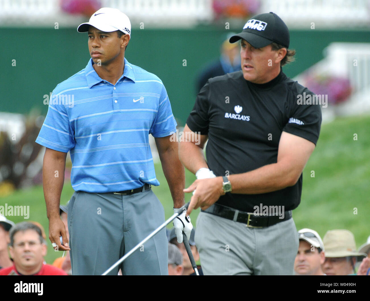 Tiger Woods Phil Mickelson Watch Stockfotos Und Bilder Kaufen Alamy