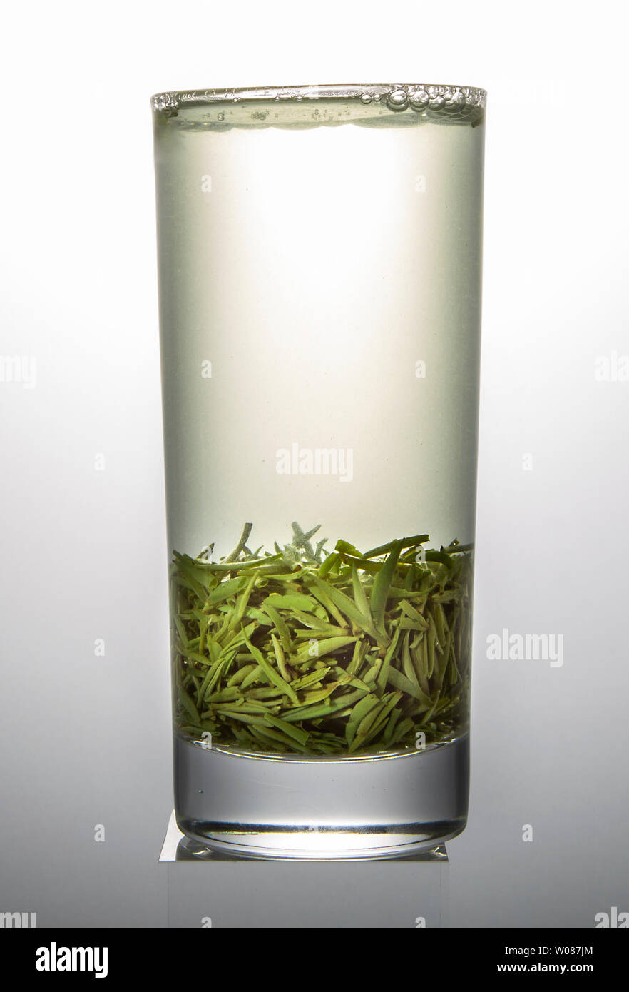 Spezielle hochwertige einzelne Knospe vor Mao Jian in Xinyang Stockfoto