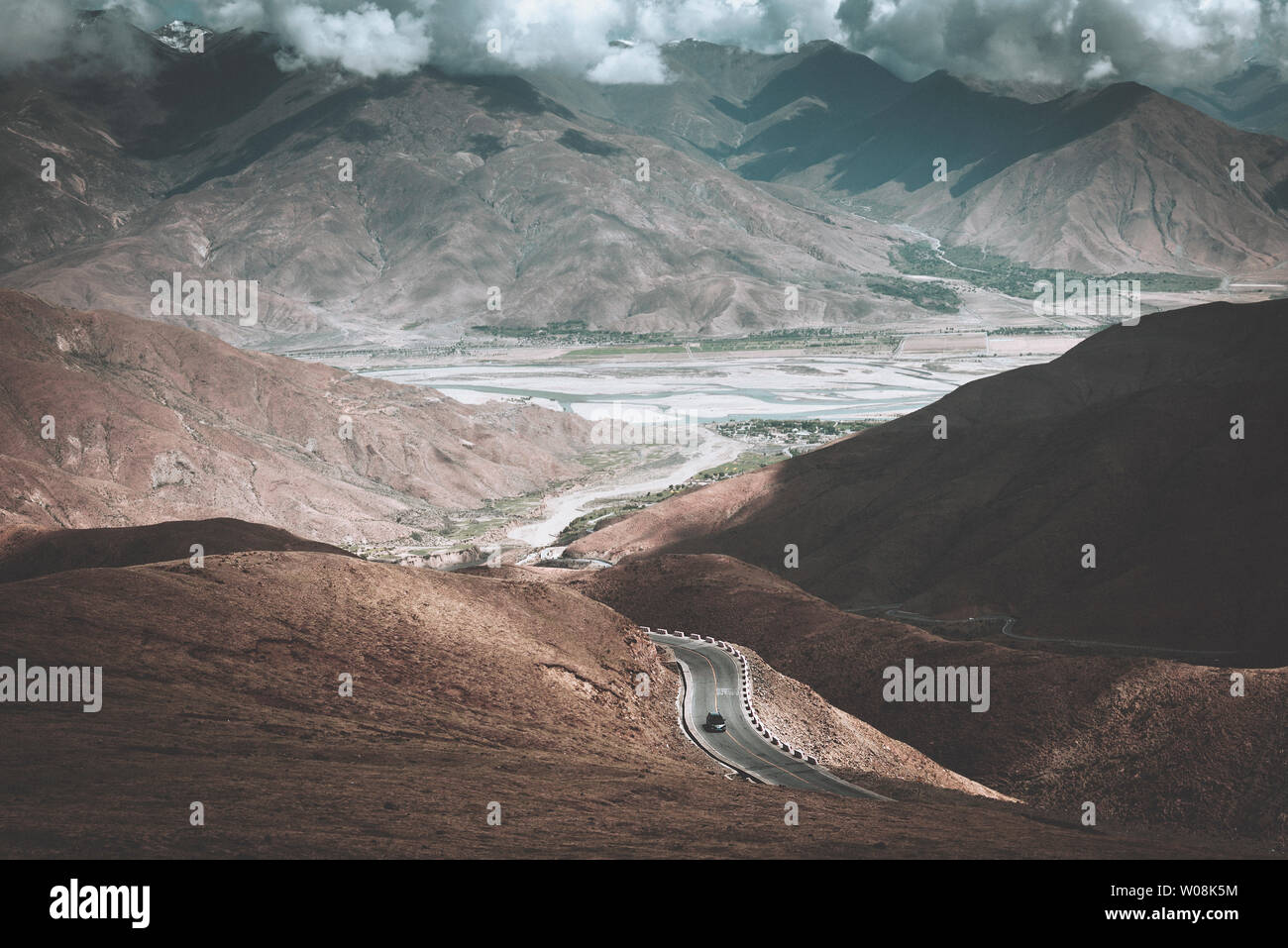 Die große Land Tibet Stockfoto